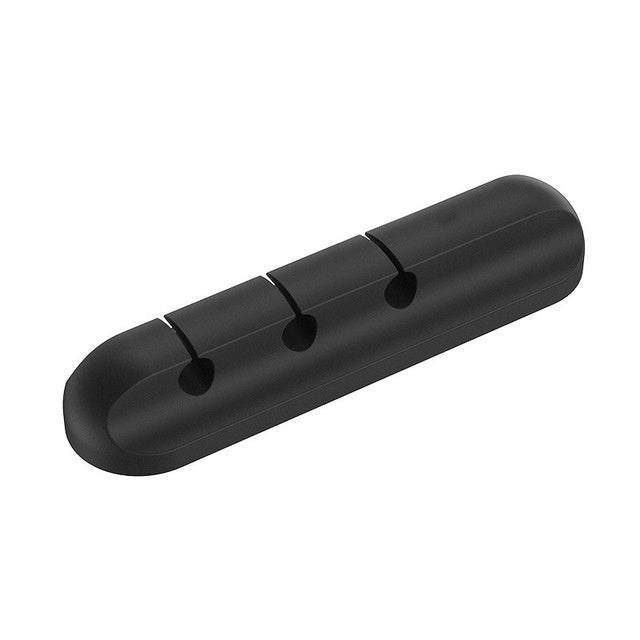 Silicone USB Cable Winder – Desktop Wire Organizer & Cable Management Clip