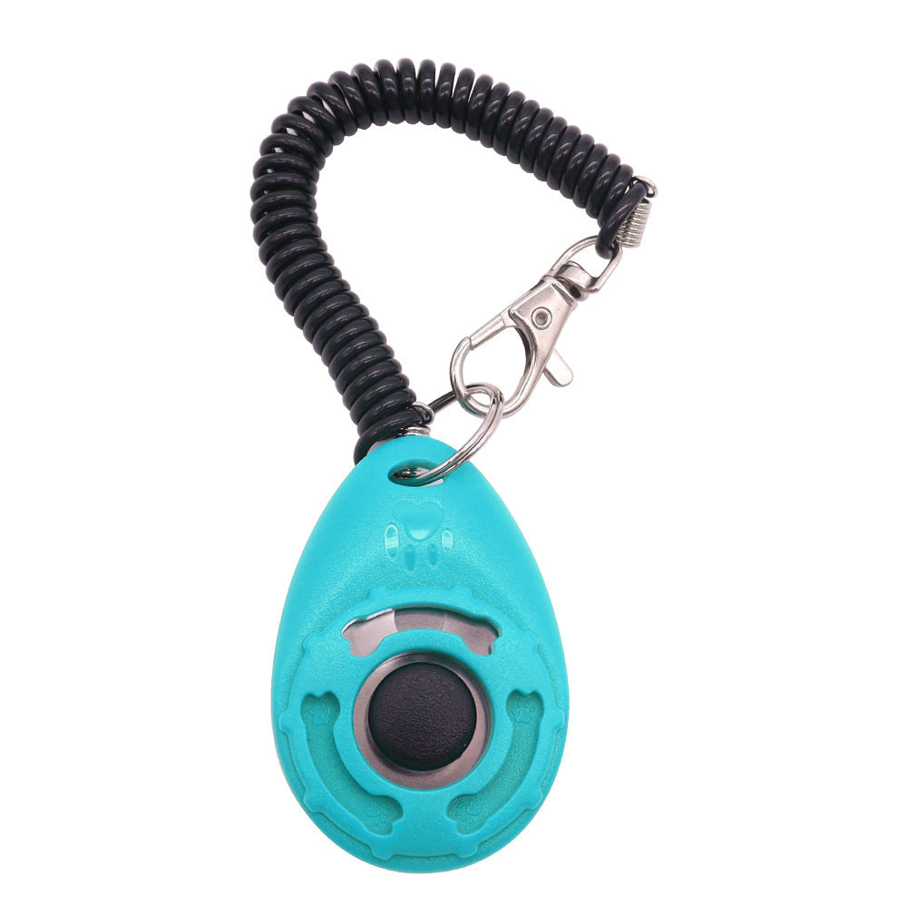Drop-Shaped Pet Training Clicker – Sound Trainer for Dogs, Cats & Small Pets