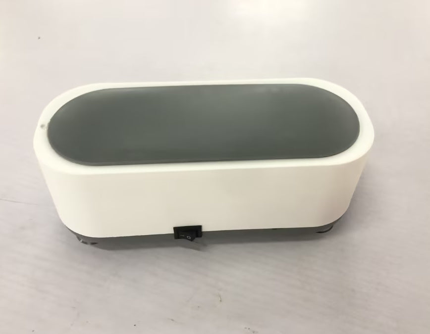 Ultrasonic Jewelry Cleaner – High-Frequency Portable Cleaning Machine for Glasses, Watches & Accessories (Off-White)