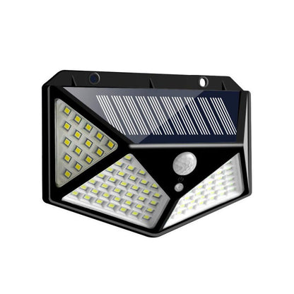 100LED Solar Wall Light – Motion Sensor Outdoor Waterproof Lamp