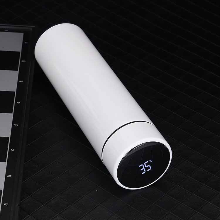 Smart Temperature Display Water Bottle – 500ML Stainless Steel Flask