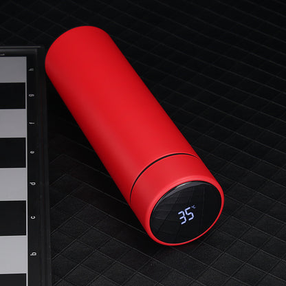 Smart Temperature Display Water Bottle – 500ML Stainless Steel Flask