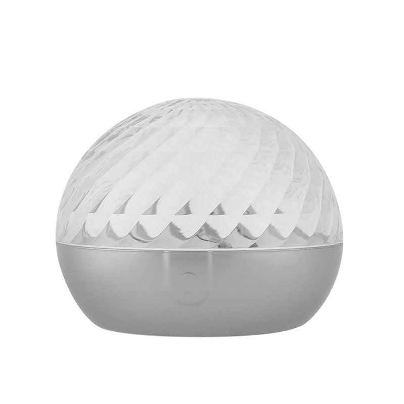 Water Ripple Night Light – 16-Color Rechargeable Ambient Lamp with Rotating Glow