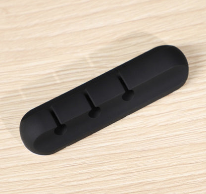 Silicone USB Cable Winder – Desktop Wire Organizer & Cable Management Clip