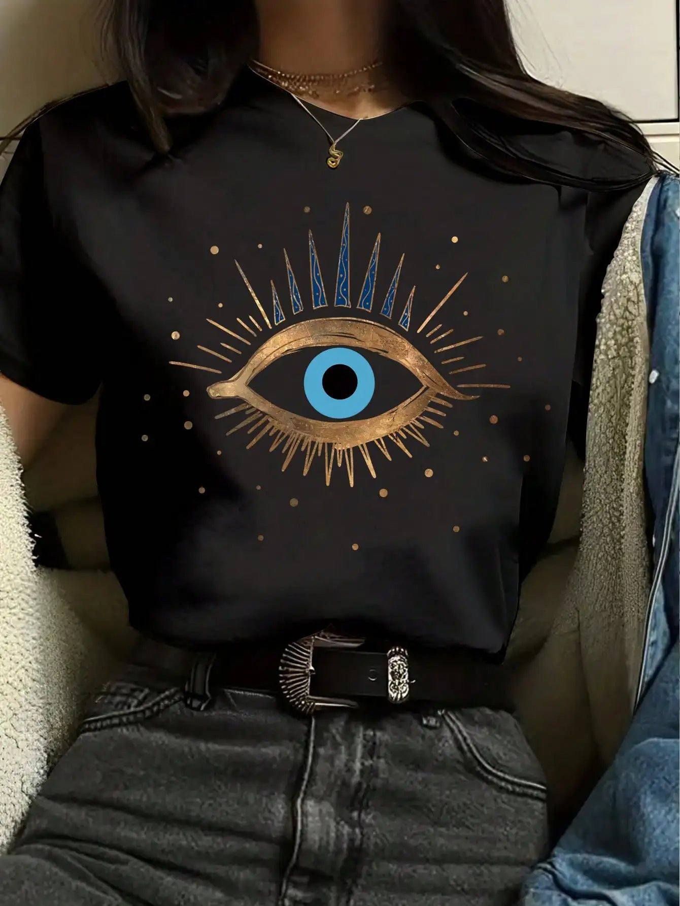 Third Eye Energy Tee – Mystical Graphic Shirt