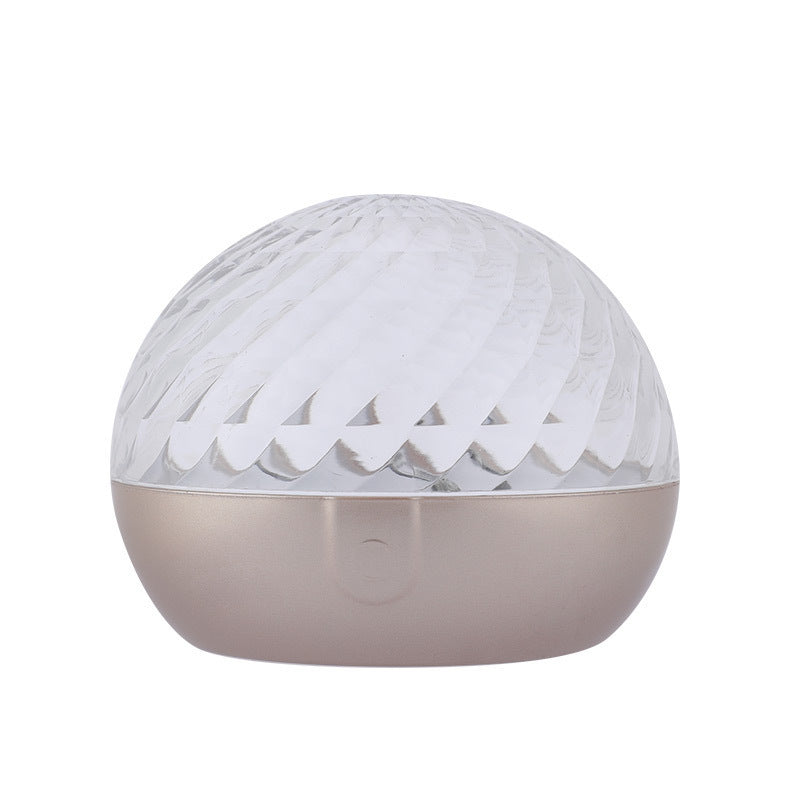 Water Ripple Night Light – 16-Color Rechargeable Ambient Lamp with Rotating Glow