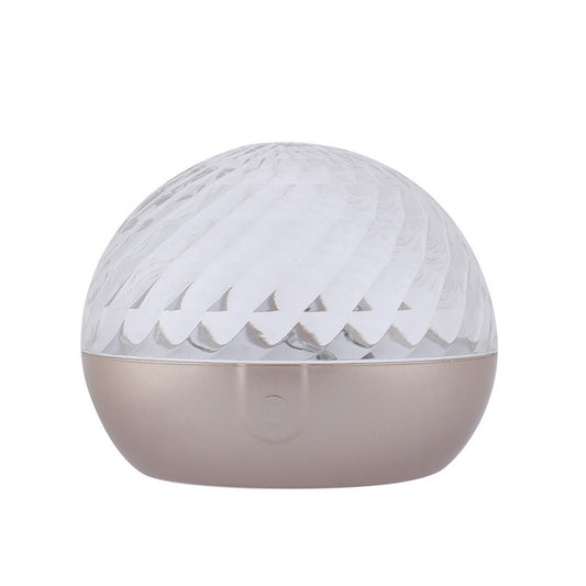Water Ripple Night Light – 16-Color Rechargeable Ambient Lamp with Rotating Glow