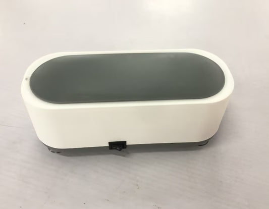 Ultrasonic Jewelry Cleaner – High-Frequency Portable Cleaning Machine for Glasses, Watches & Accessories (Off-White)
